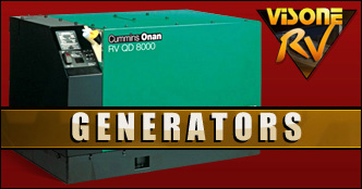 RV Generators CUMMINS ONAN 8000 QUIET DIESEL GENERATOR FOR SALE IN-STOCK